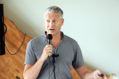 2019-06-30 Presentatie boek Meerwijk in kasteeltje Meerwijk (14) 1e deel presentatie door Rob Gruben